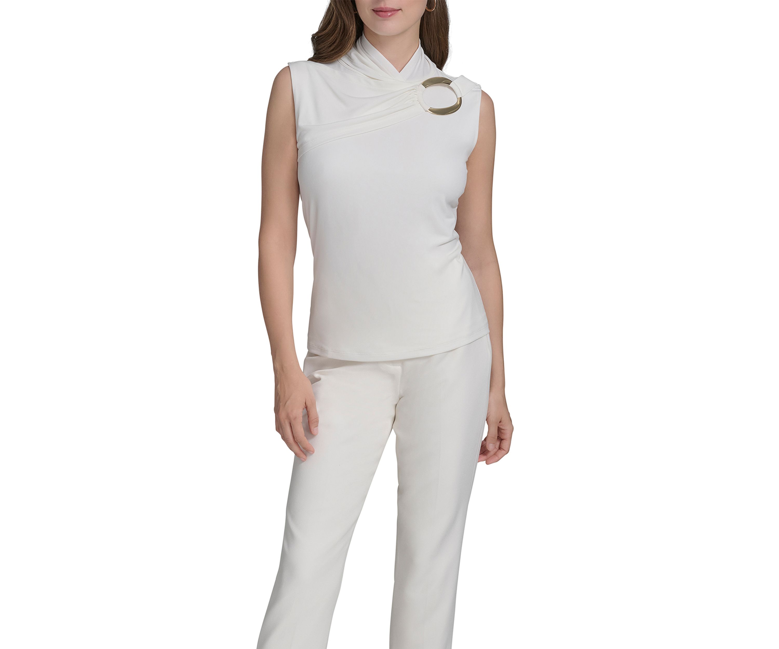 Womens Sleeveless Jersey Top 