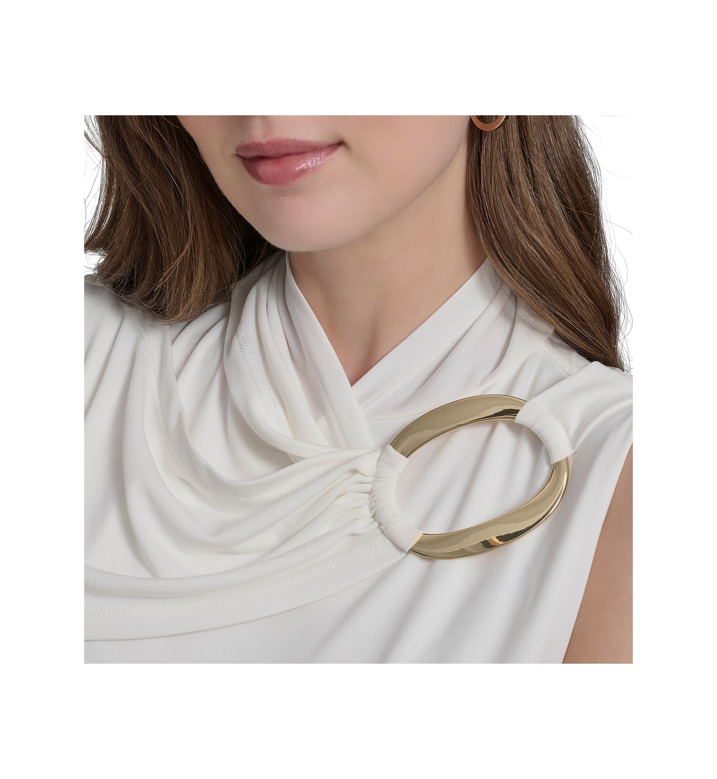 Womens Sleeveless Jersey Top 