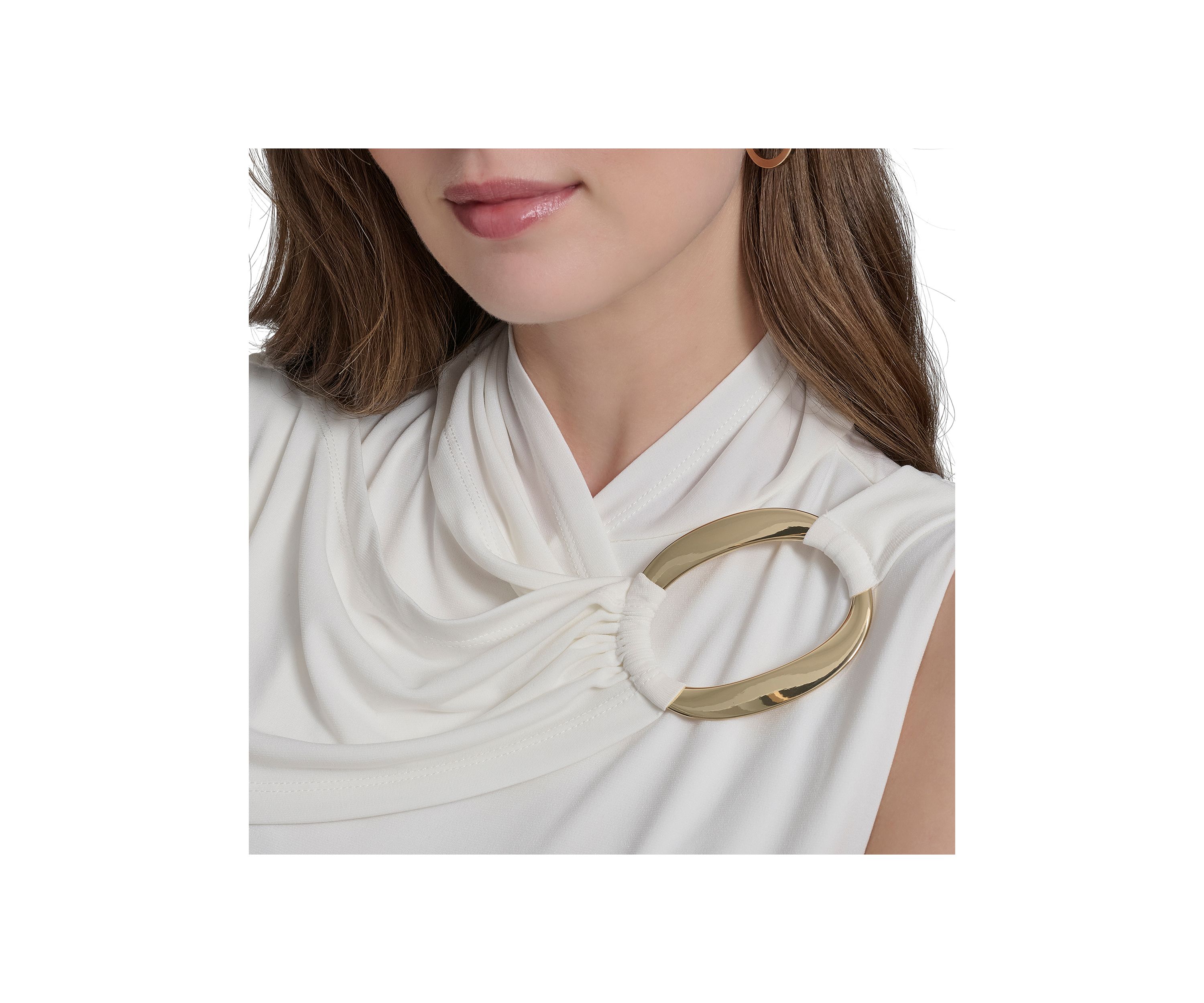 Womens Sleeveless Jersey Top 