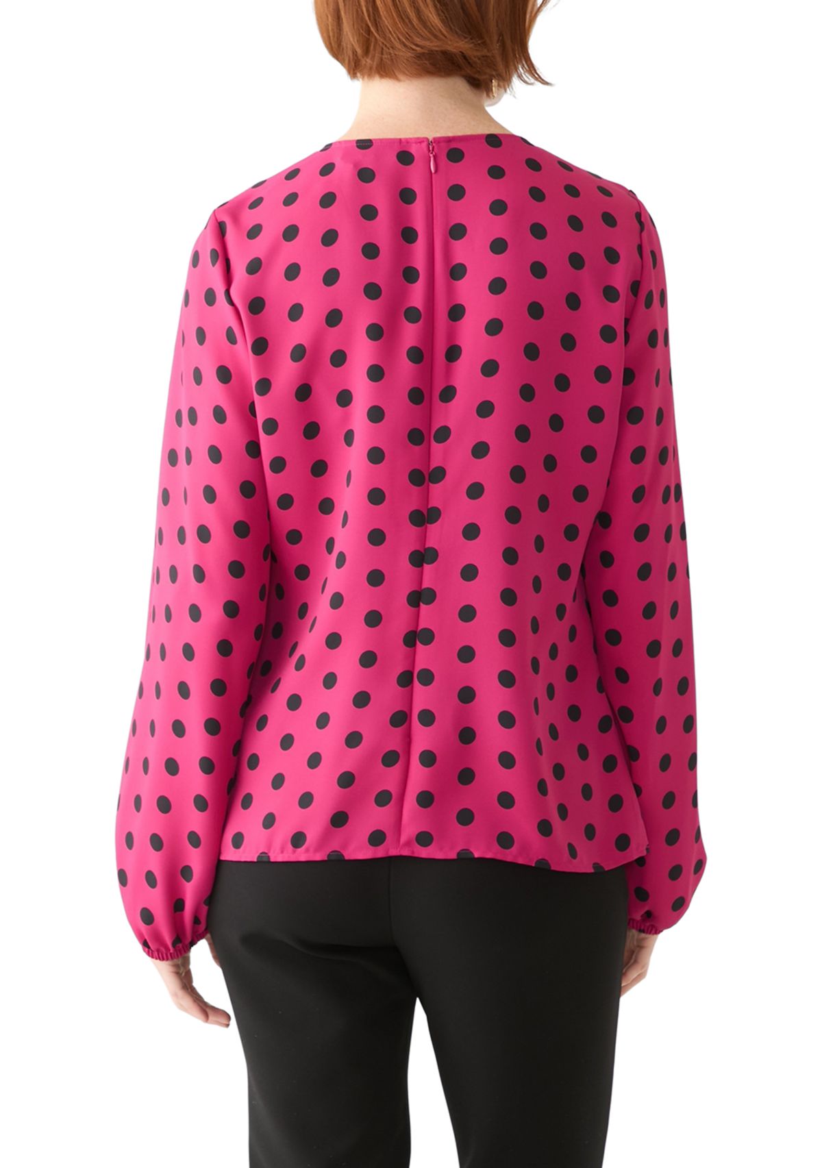 Womens Center Ruched V-Neck Top 