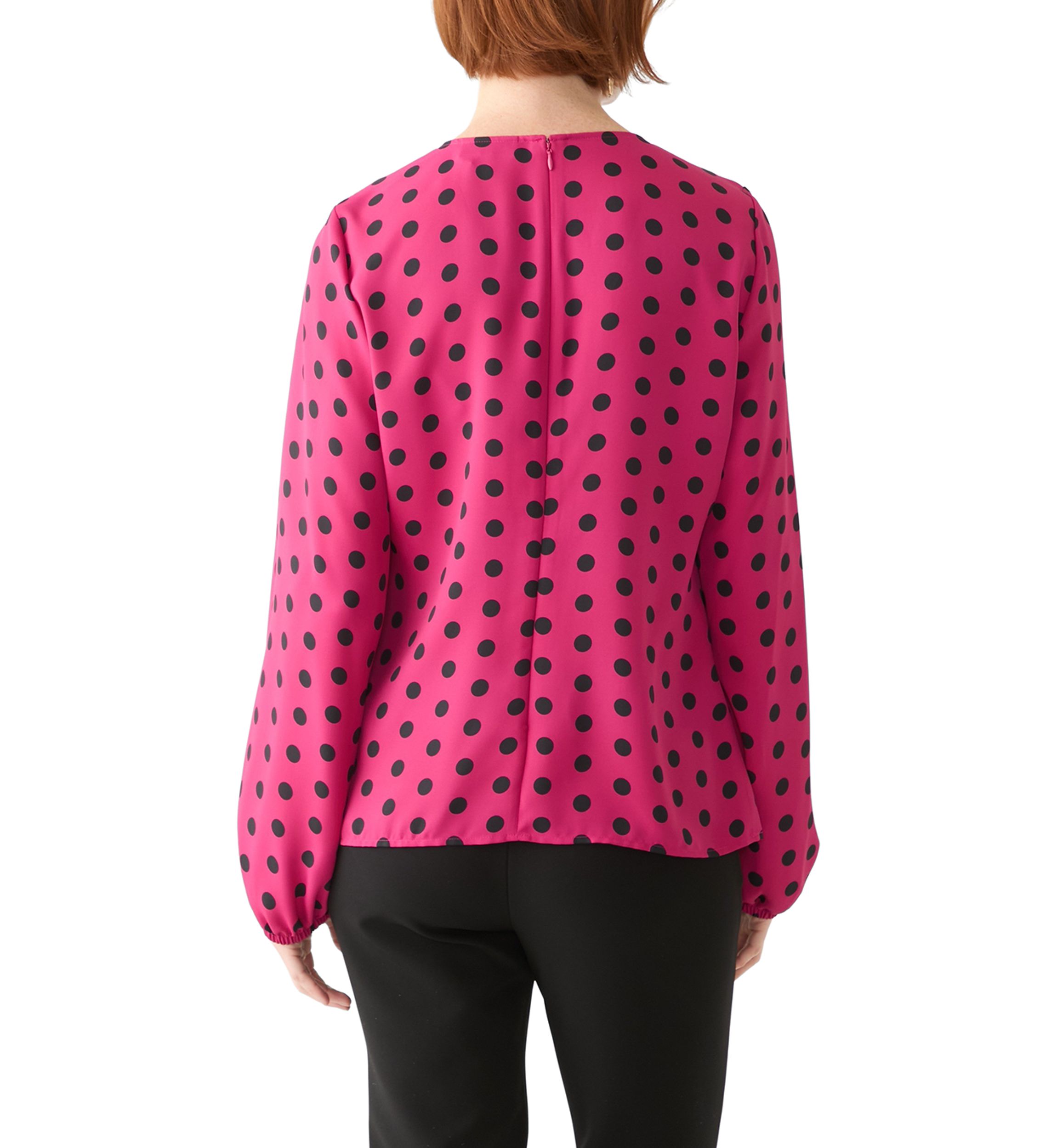 Womens Center Ruched V-Neck Top 