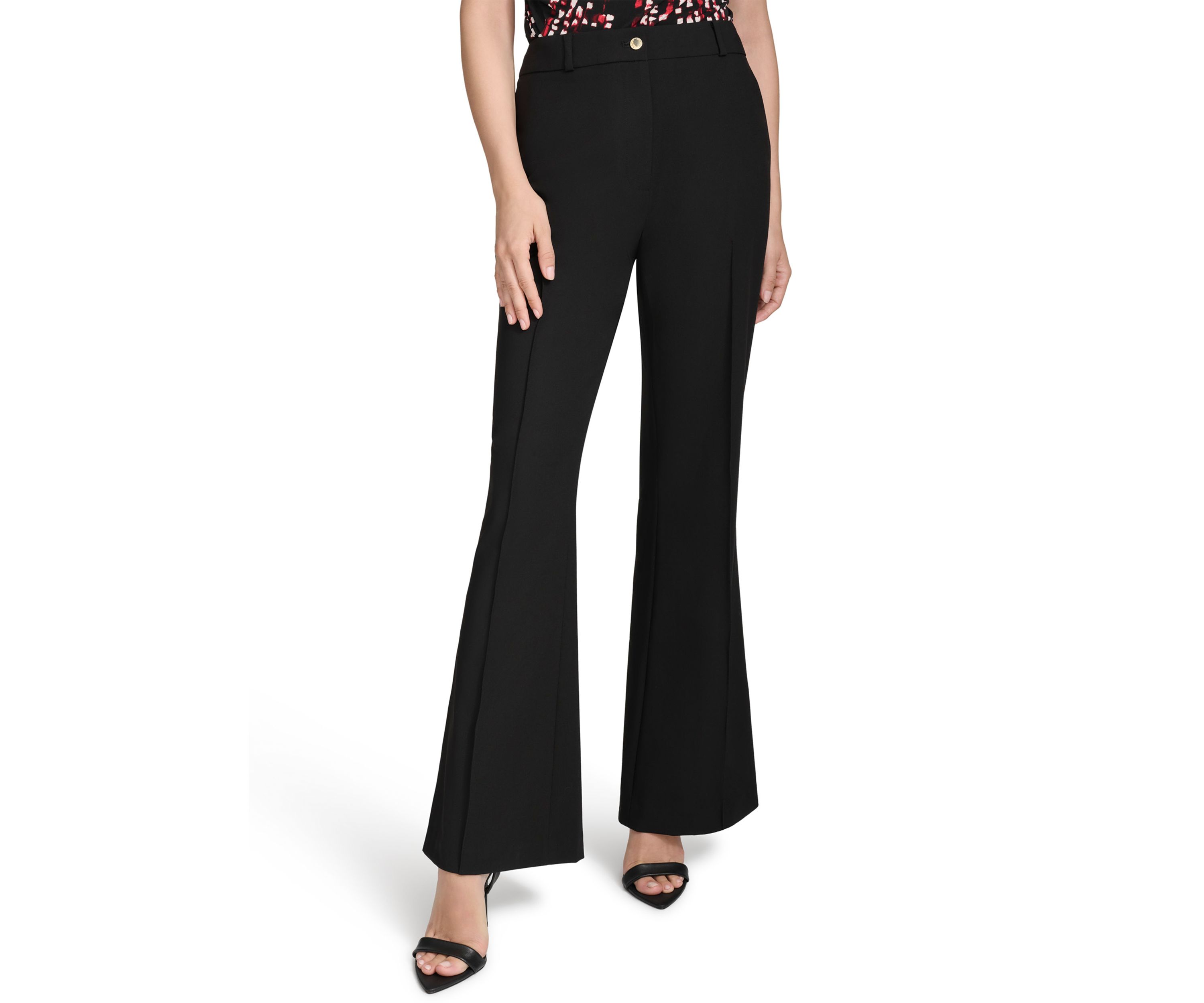 Womens Flare Leg Pants