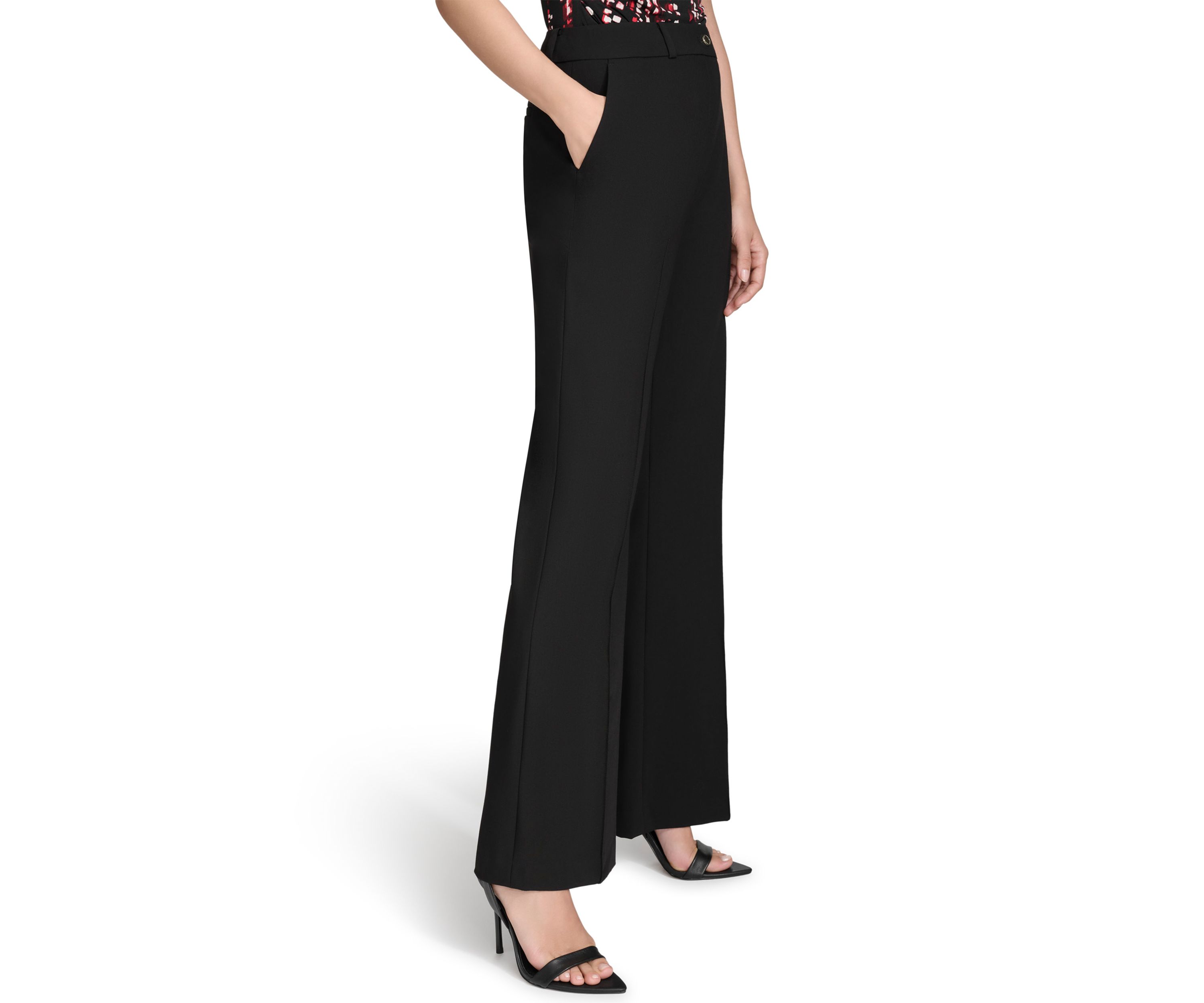 Womens Flare Leg Pants