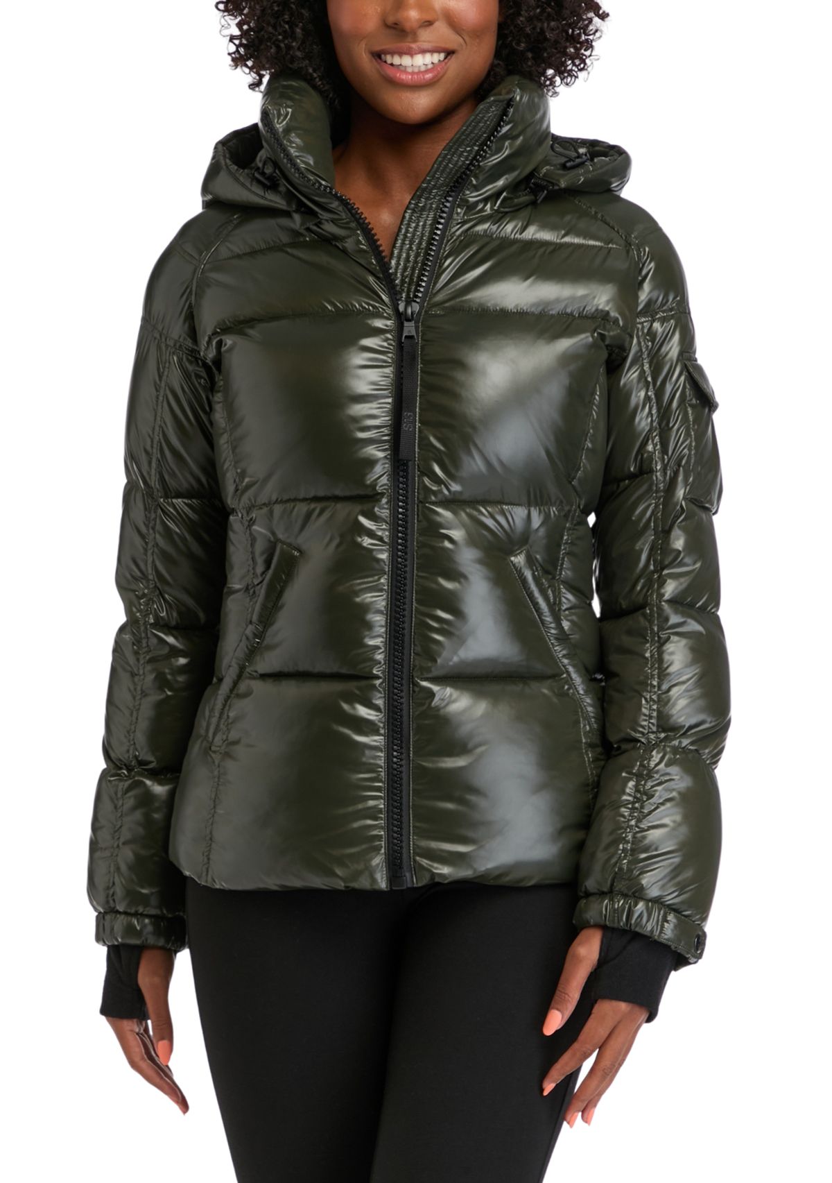 Womens Kylie Hooded Puffer Jacket