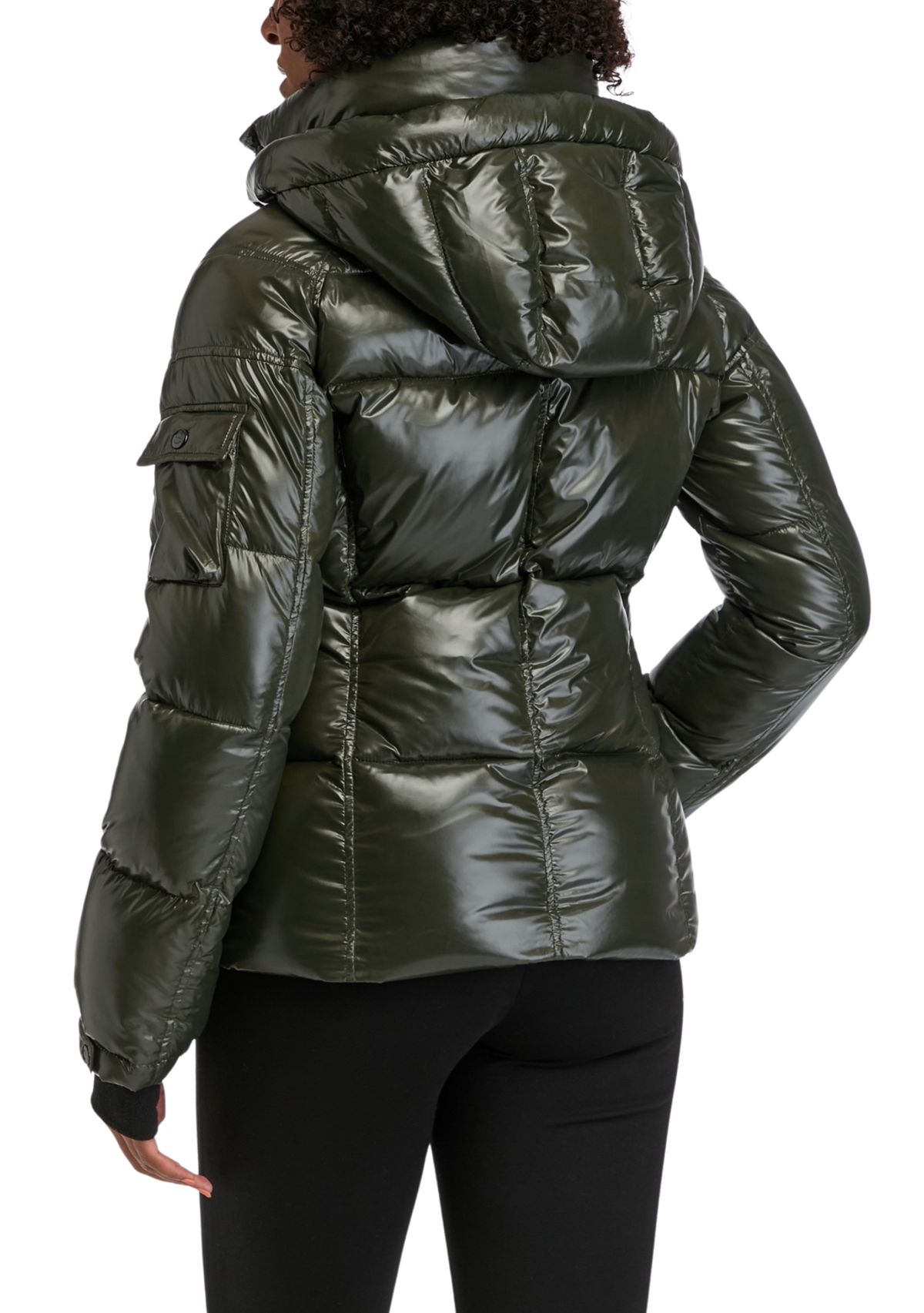 Womens Kylie Hooded Puffer Jacket