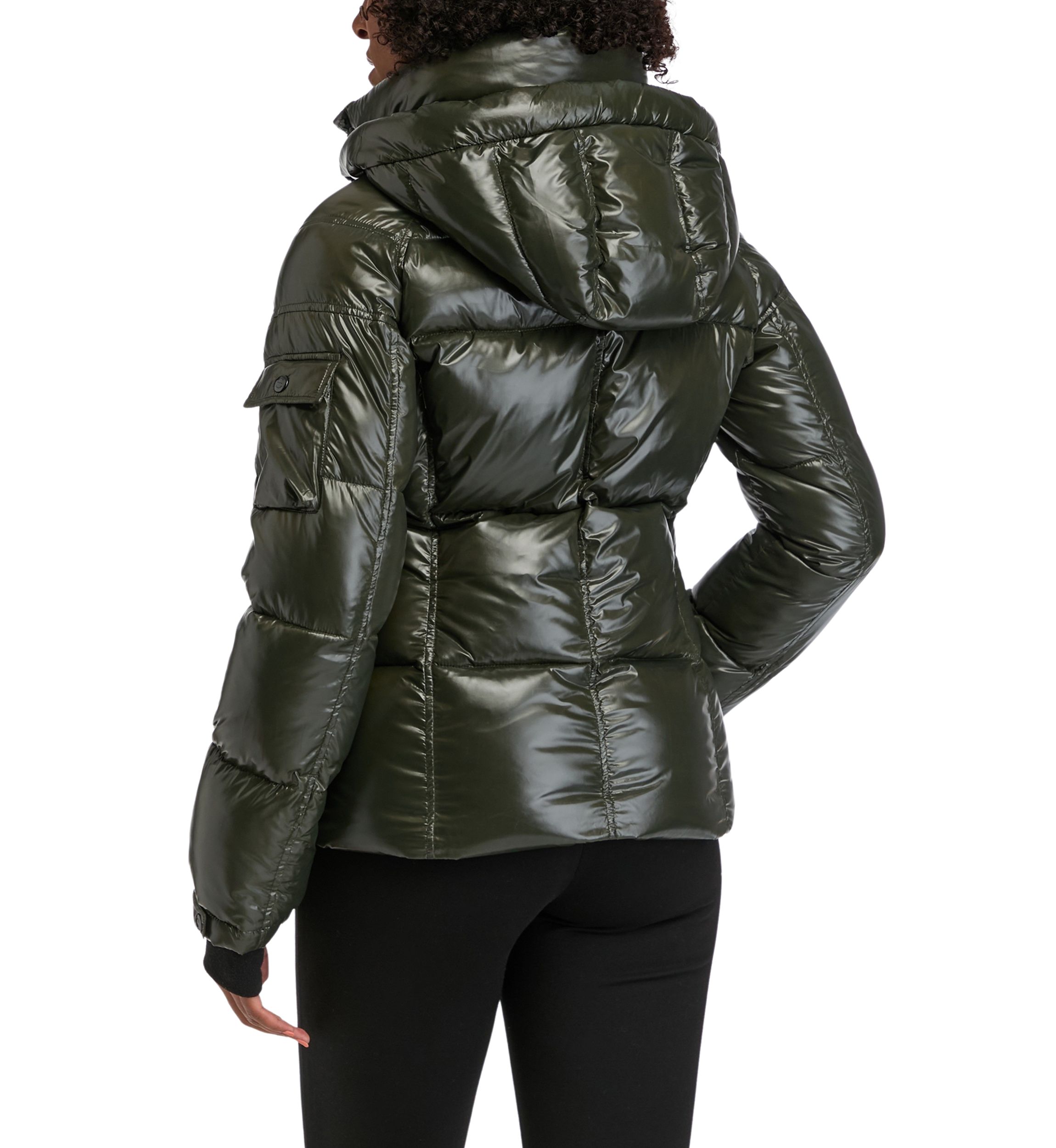 Womens Kylie Hooded Puffer Jacket