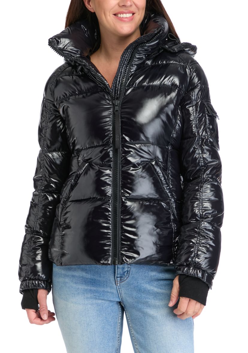 Womens Kylie Hooded Puffer Jacket 