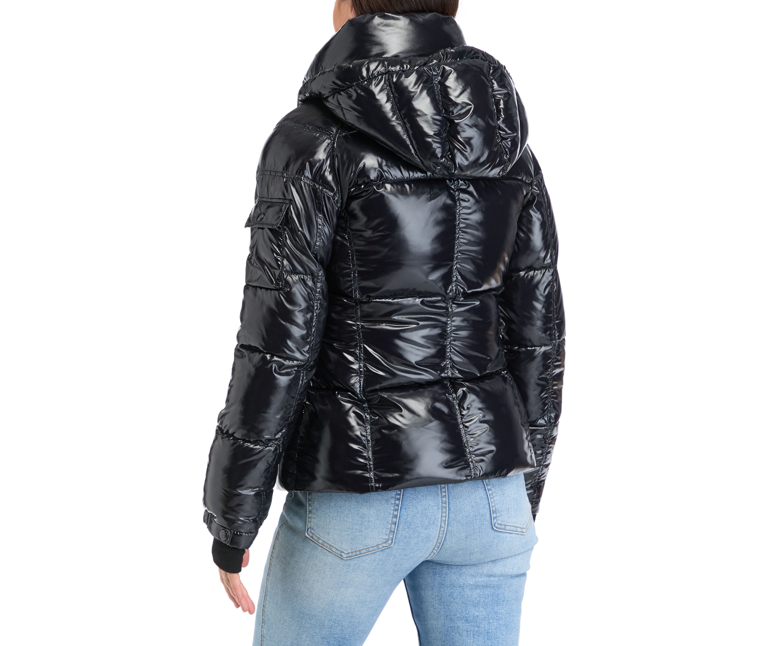 Womens Kylie Hooded Puffer Jacket 