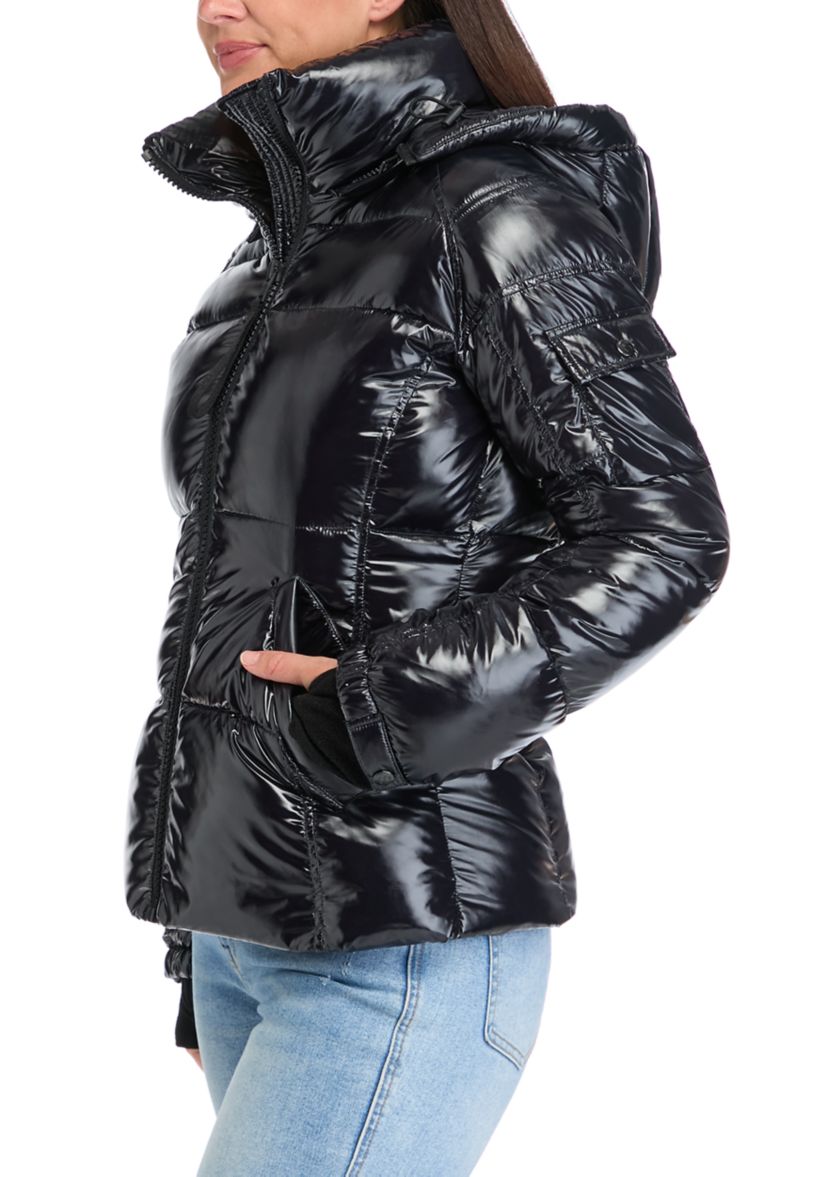 Womens Kylie Hooded Puffer Jacket 