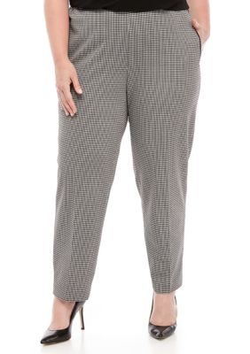 yellow houndstooth pants