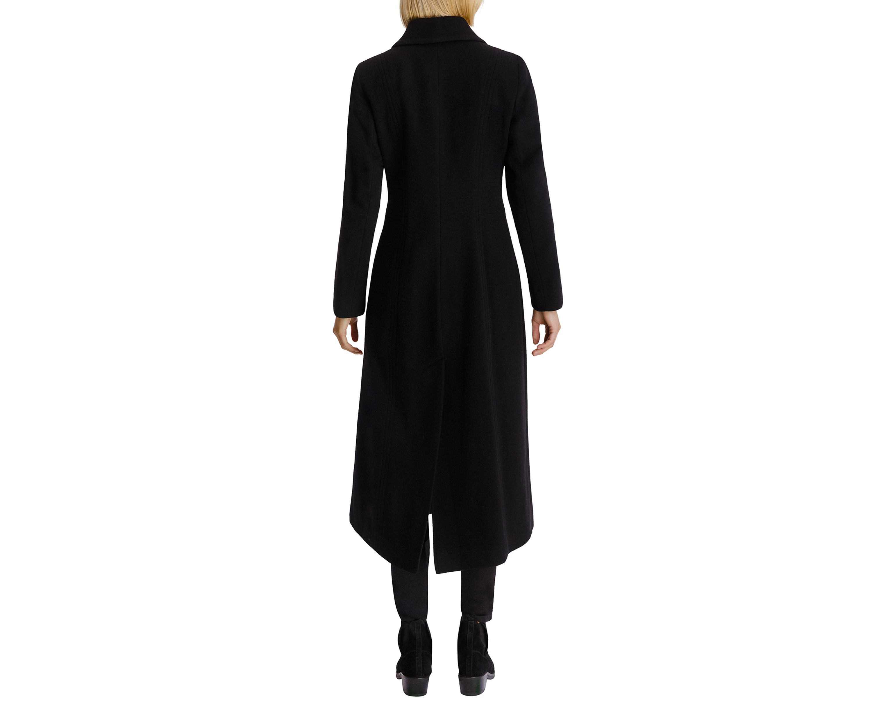 Womens Maxi Cashmere Blend Coat