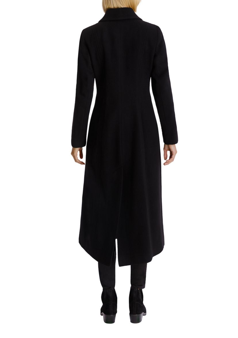 Womens Maxi Cashmere Blend Coat
