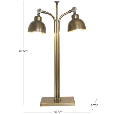 Industrial Stainless Steel Metal Desk Lamp