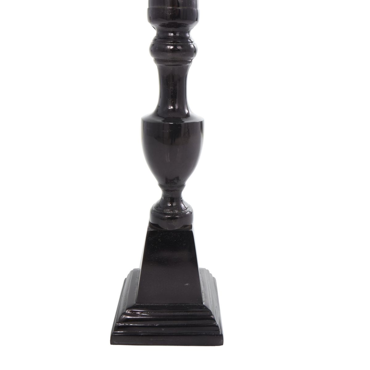 Contemporary Aluminum Metal Candle Holder - Set of 2