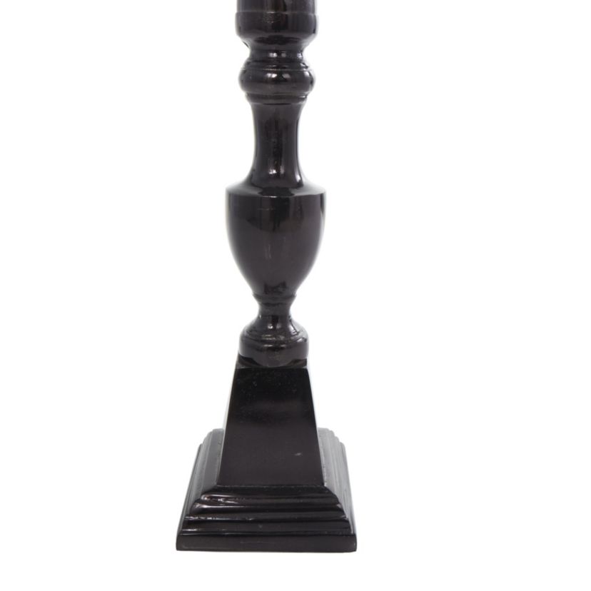 Contemporary Aluminum Metal Candle Holder - Set of 2