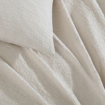 Seersucker Microfiber Comforter-Sham Set