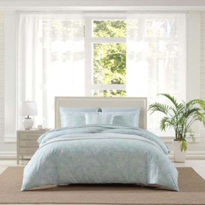 Art Of Palms Cotton Duvet Cover Set