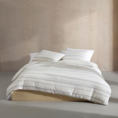 Strie Stripe Cotton Comforter-Sham Set