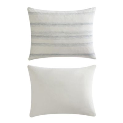 Strie Stripe Cotton Comforter-Sham Set