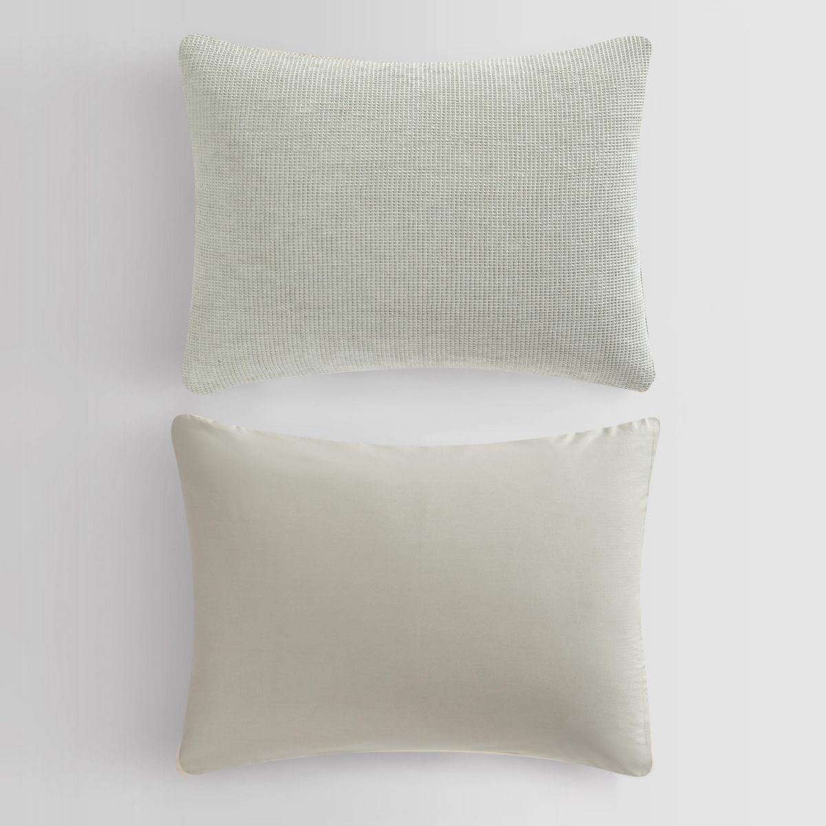 Microwaffle Cotton Duvet Cover Set