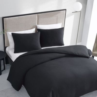 Waffle Pique Cotton Duvet Cover Set