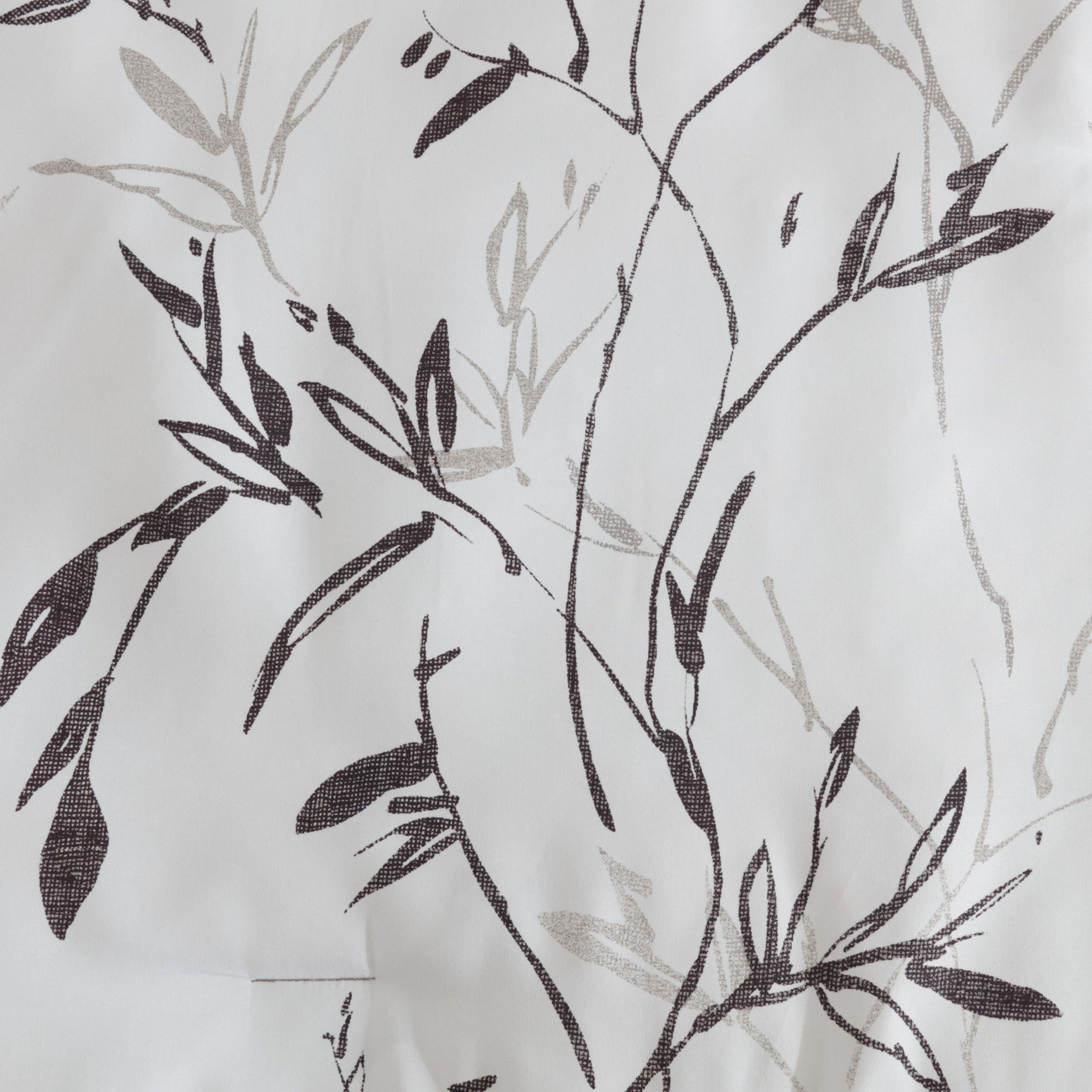 Ink Wash Vine Microfiber Comforter Sham Bonus Set