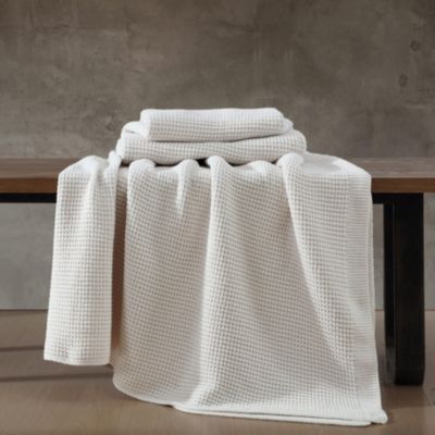 Waffle Chenille Solid Microfiber Blanket