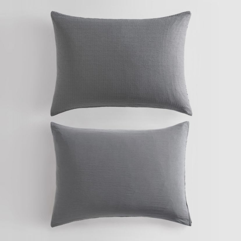 Seersucker Microfiber Duvet Cover Set
