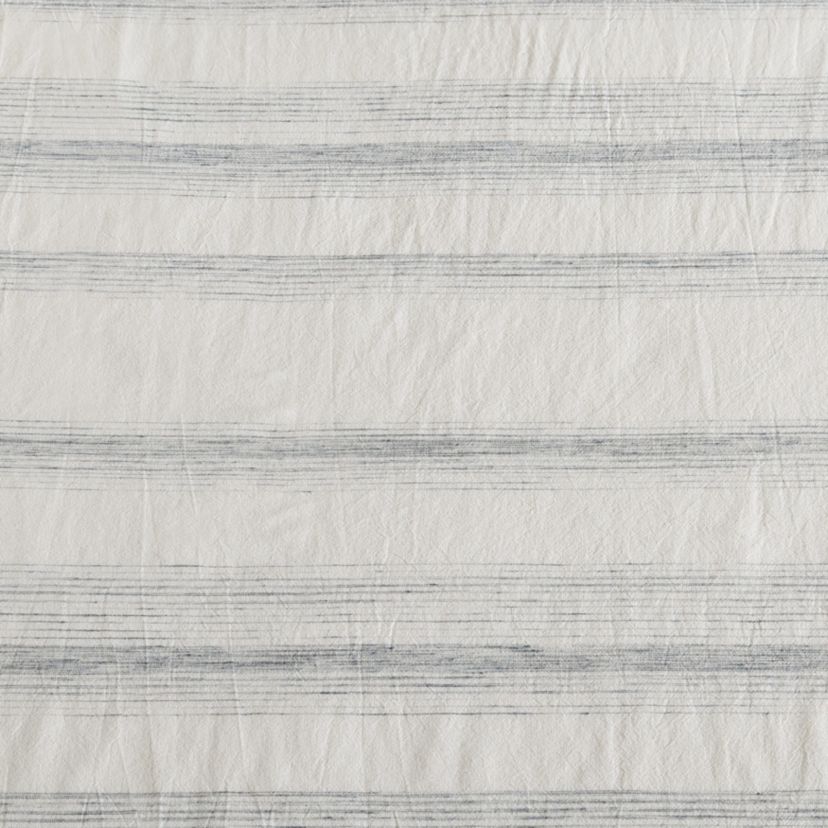 Strie Stripe Cotton Duvet Cover Set