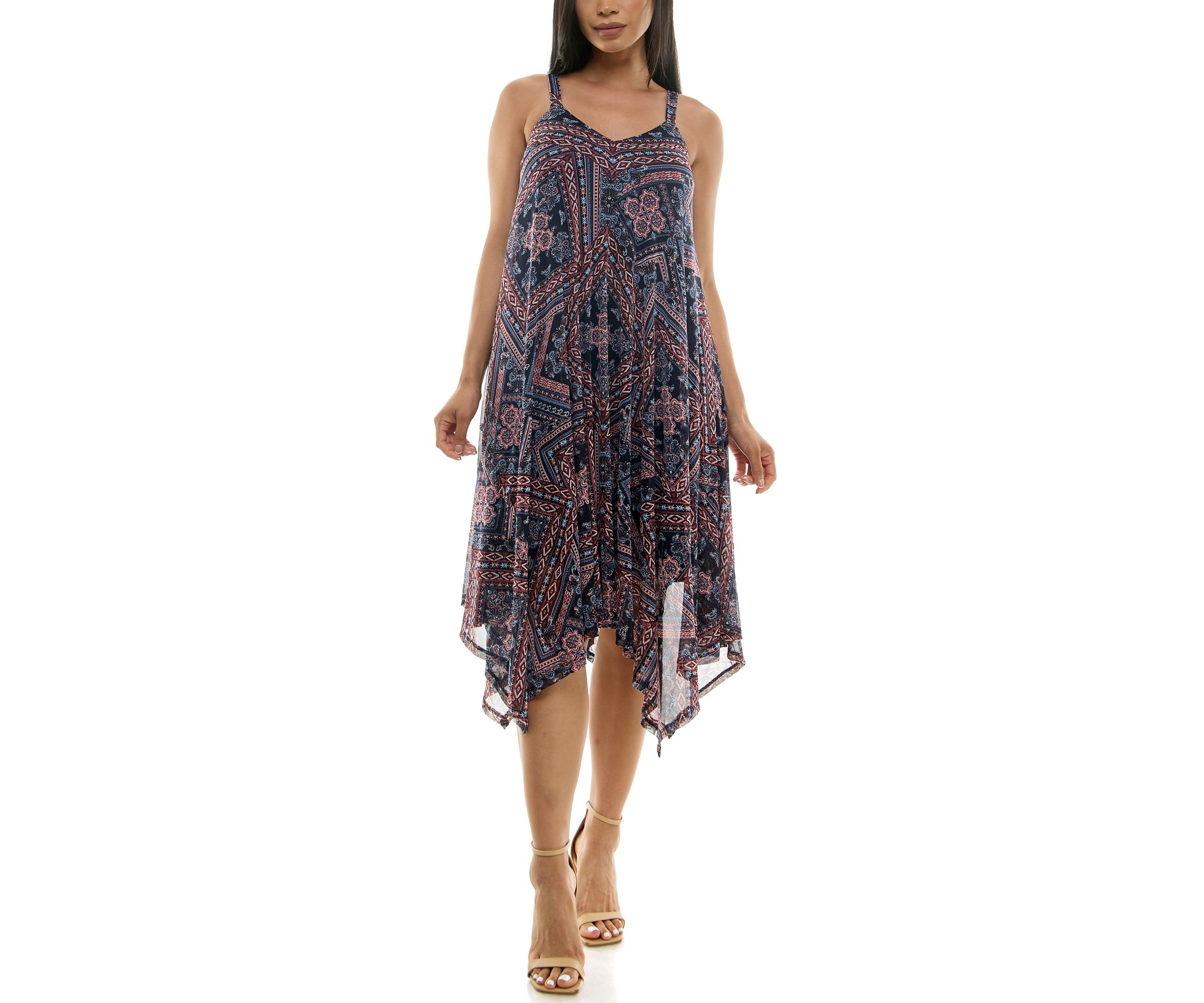 Uneven Hem Dress