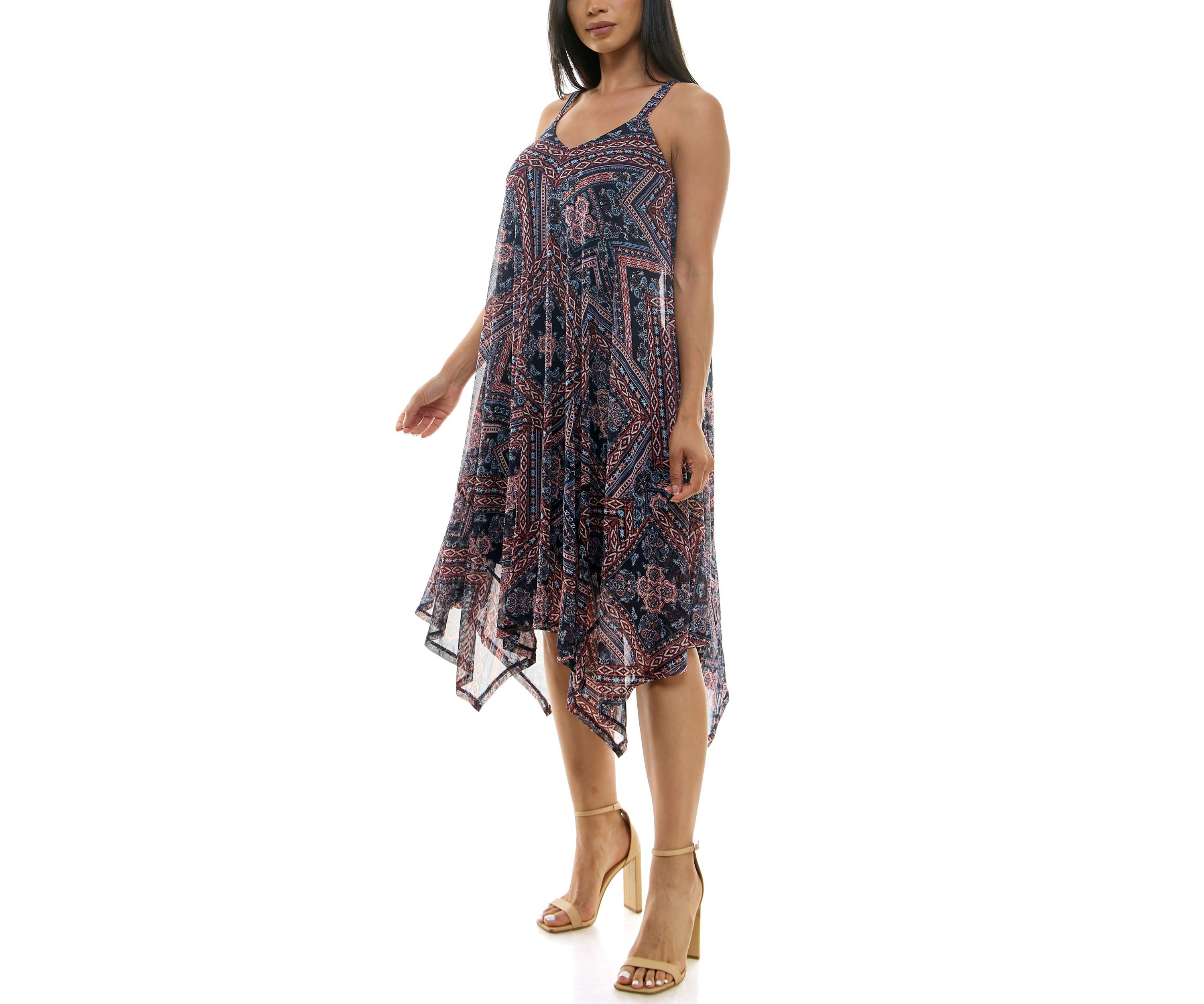 Uneven Hem Dress
