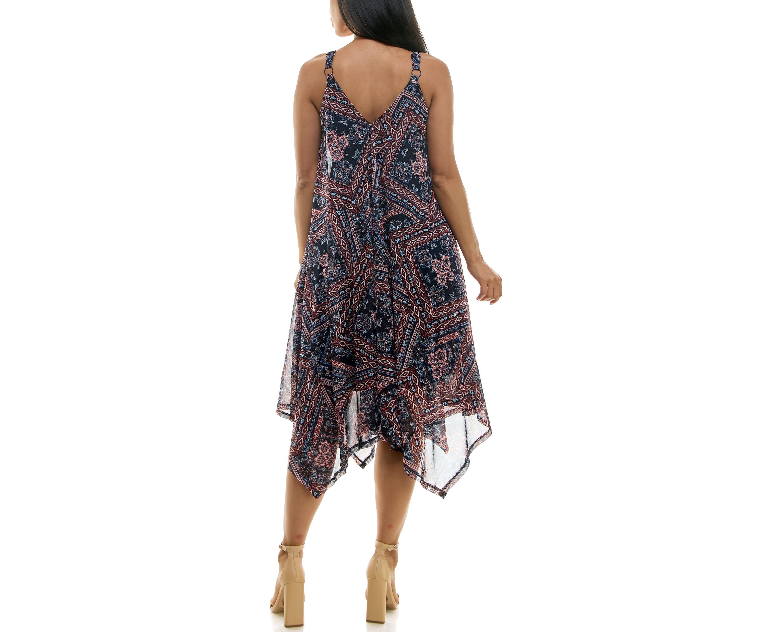 Uneven Hem Dress