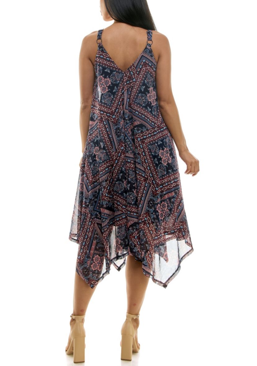 Uneven Hem Dress