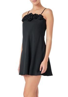 Corsage Mini Dress