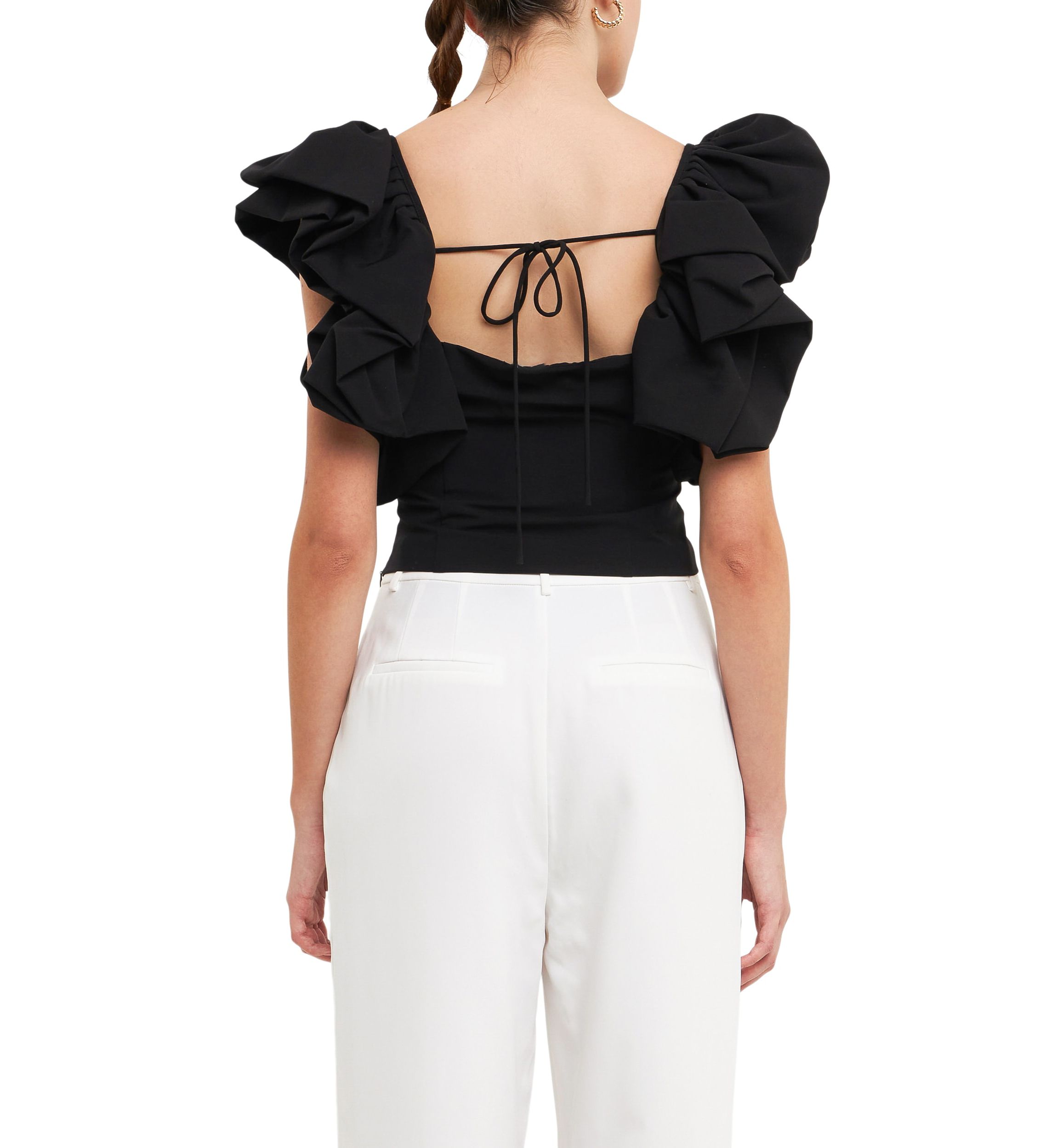 Voluminous Tube Top