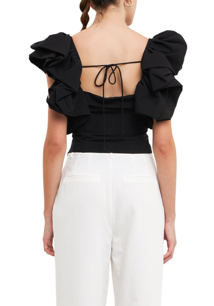 Voluminous Tube Top