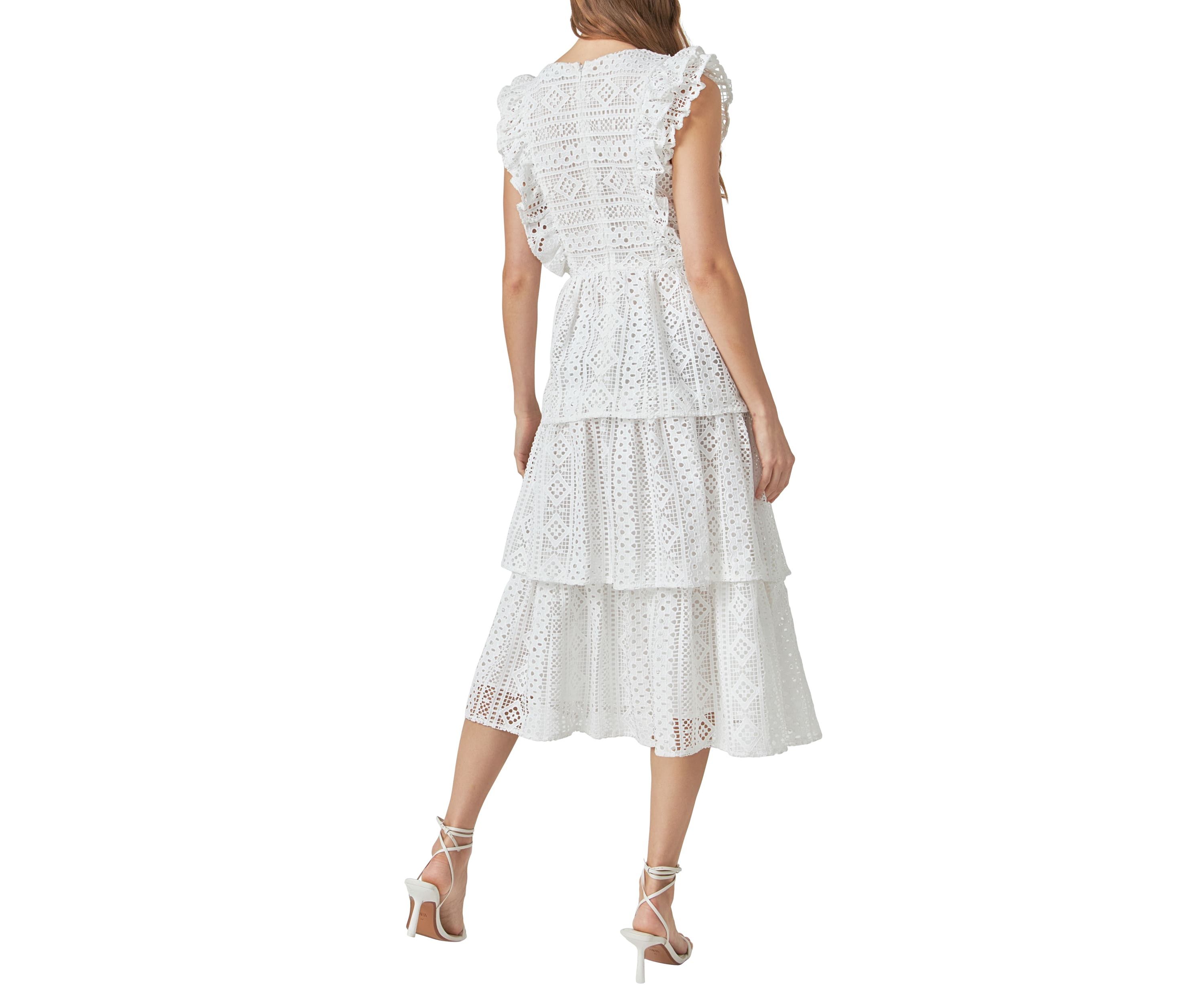 Spaghetti Smocked Tiered Mini Dress