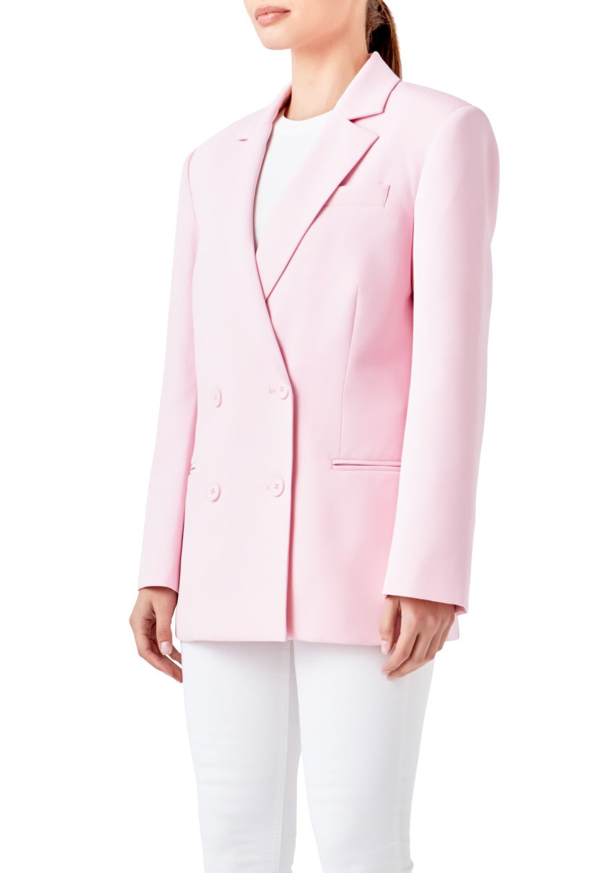 Double Breast Basic Blazer