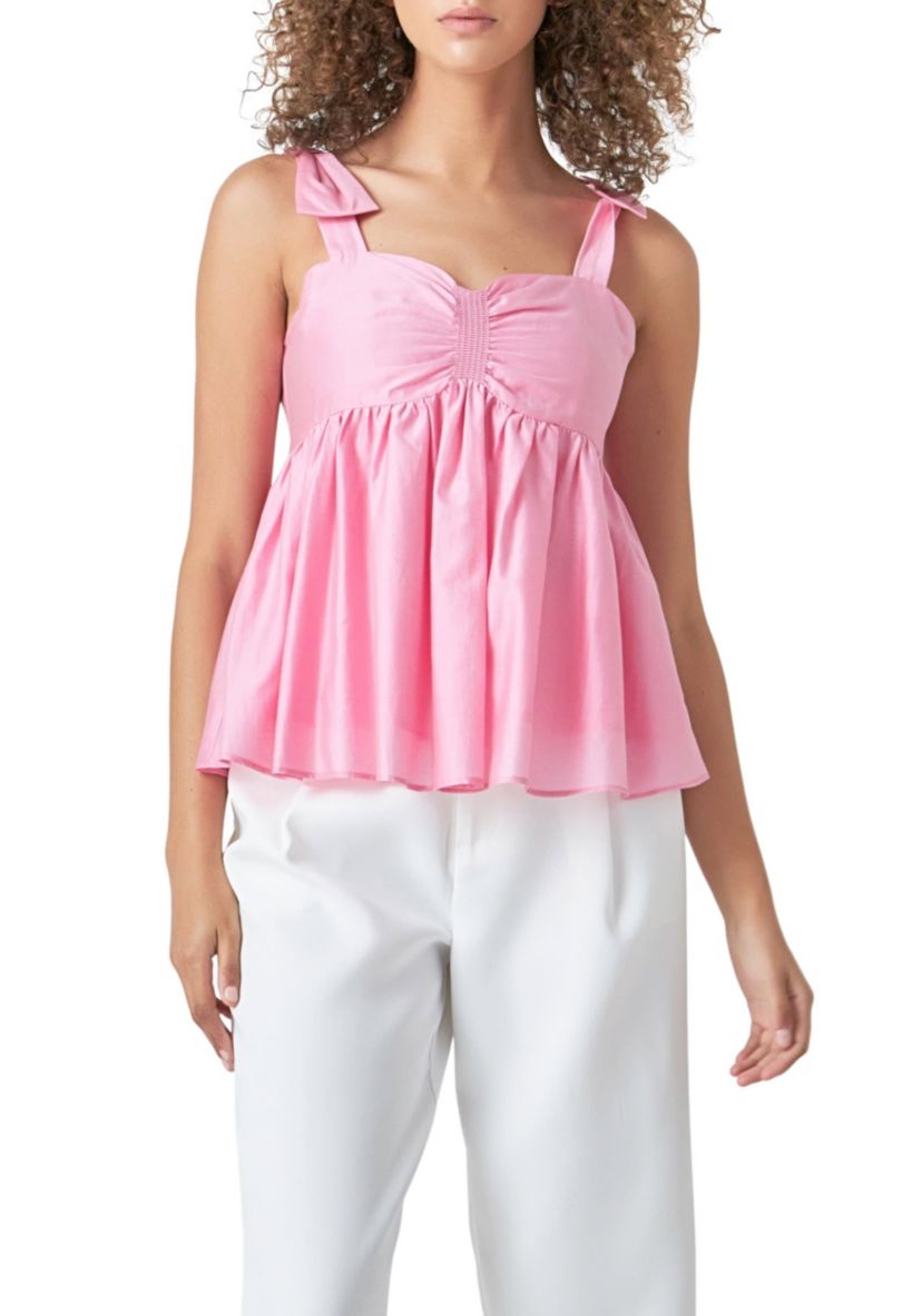 Bow Accent Top