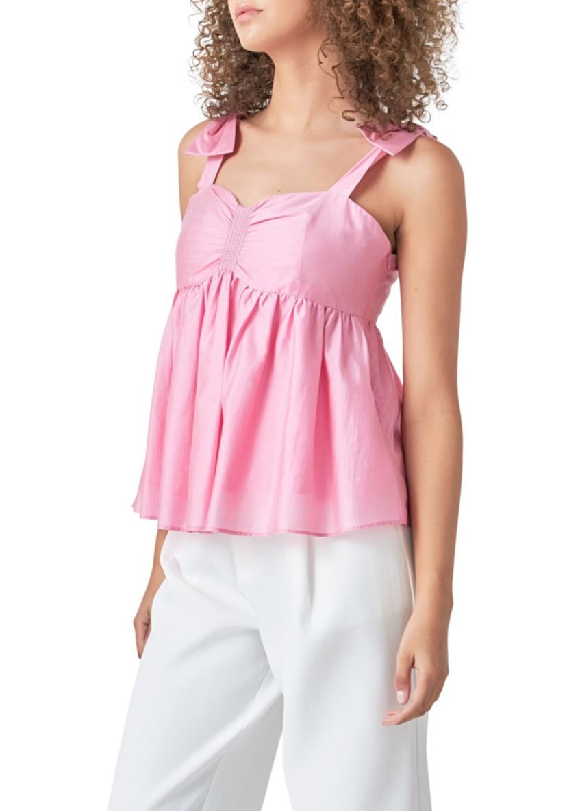 Bow Accent Top