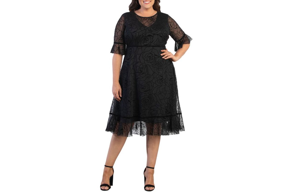 Womens Plus Size Francesca Cocktail Dress