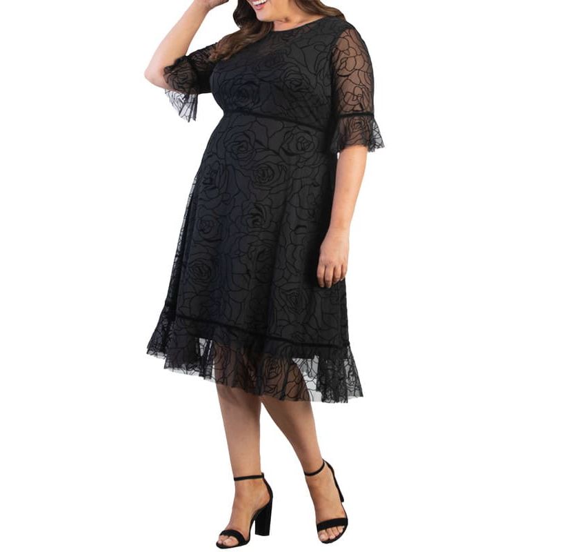 Womens Plus Size Francesca Cocktail Dress