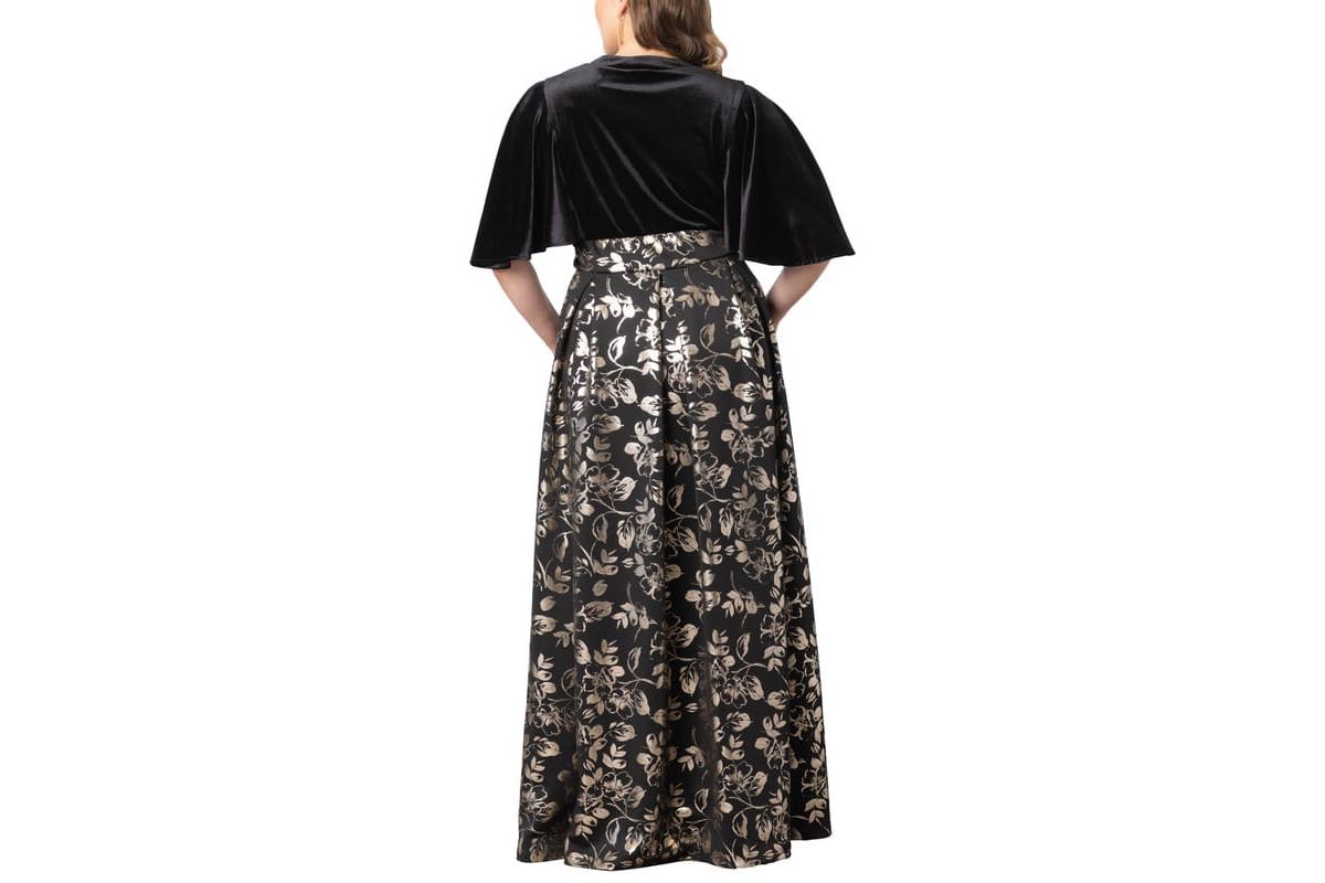 Womens Plus Size Radiant Opulence Evening Gown