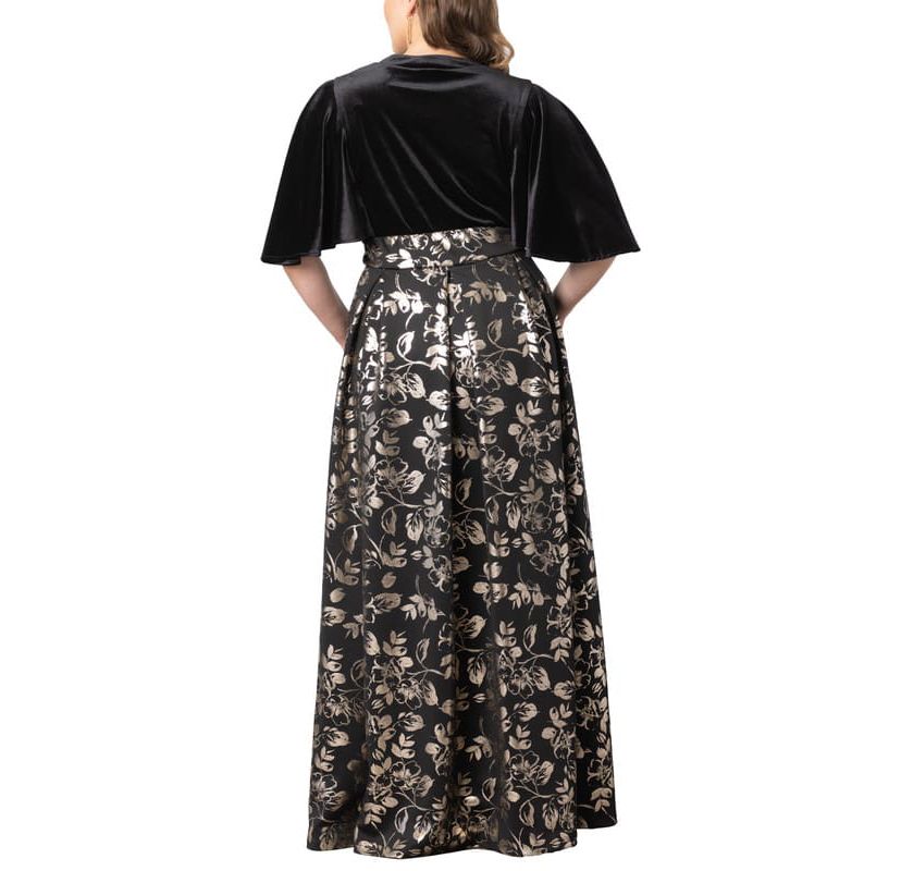 Womens Plus Size Radiant Opulence Evening Gown