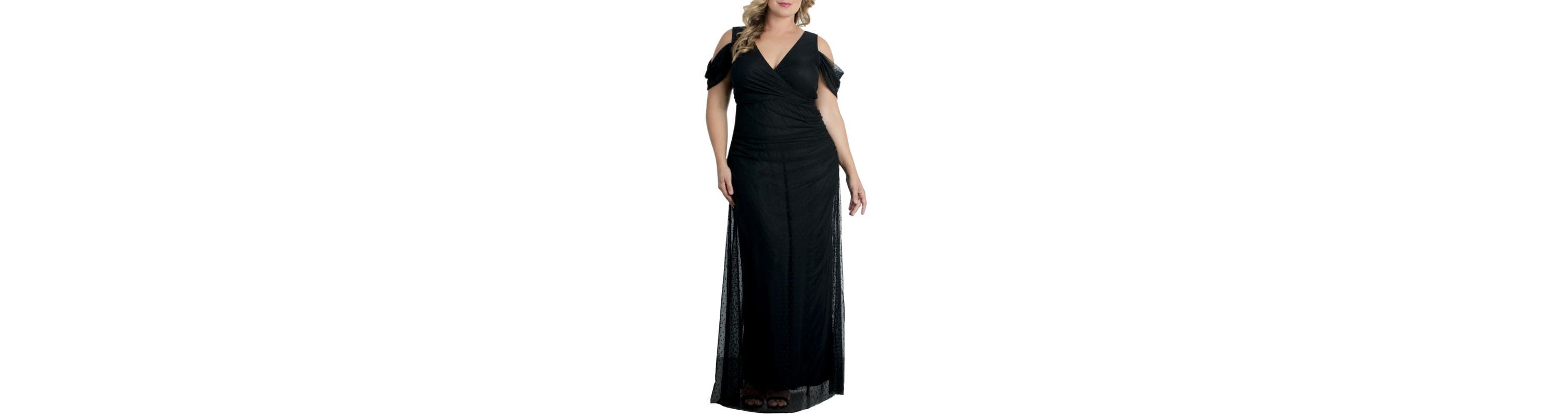 Womens Plus Size Seraphina Mesh Gown