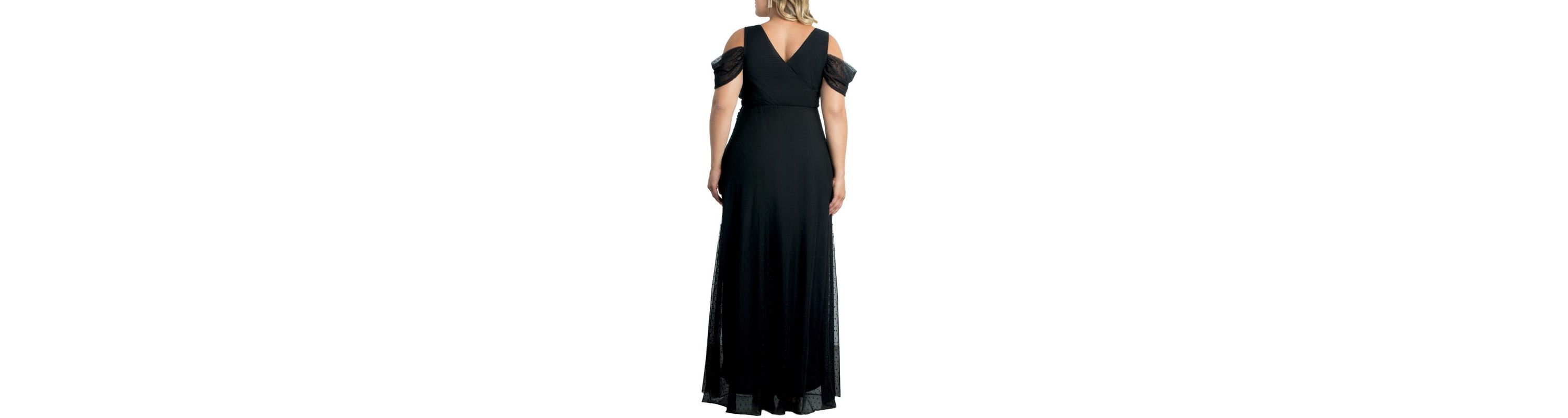 Womens Plus Size Seraphina Mesh Gown