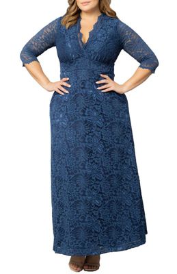 Women's Plus Maria Lace Evening Gown