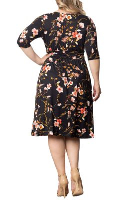 Women's Plus Heather Cowl Neck Midi Dress