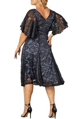 Women's Plus Camille Lace Cocktail Dress