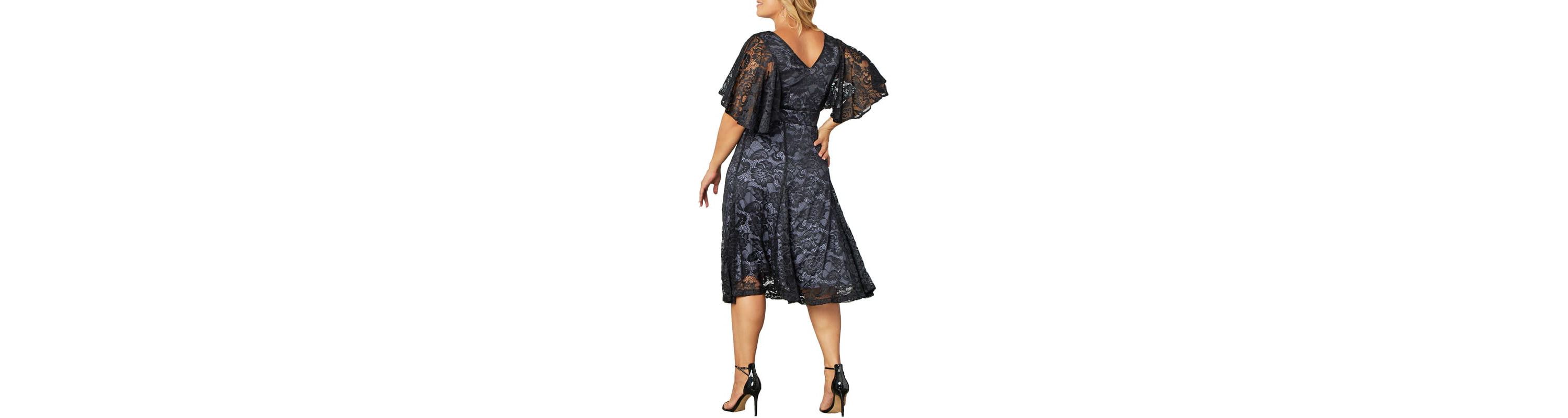 Womens Plus Size Camille Lace Cocktail Dress